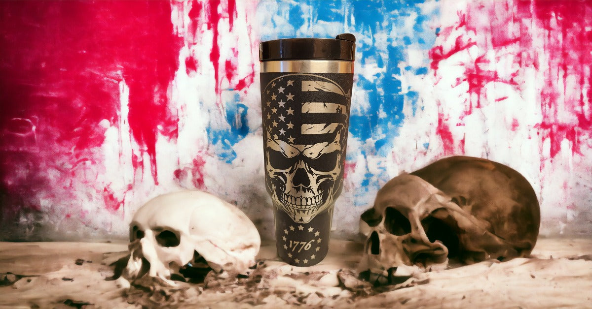 Skull on Flag