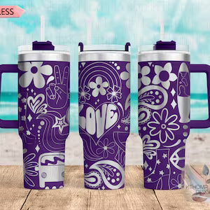 1970's Themed Tumbler